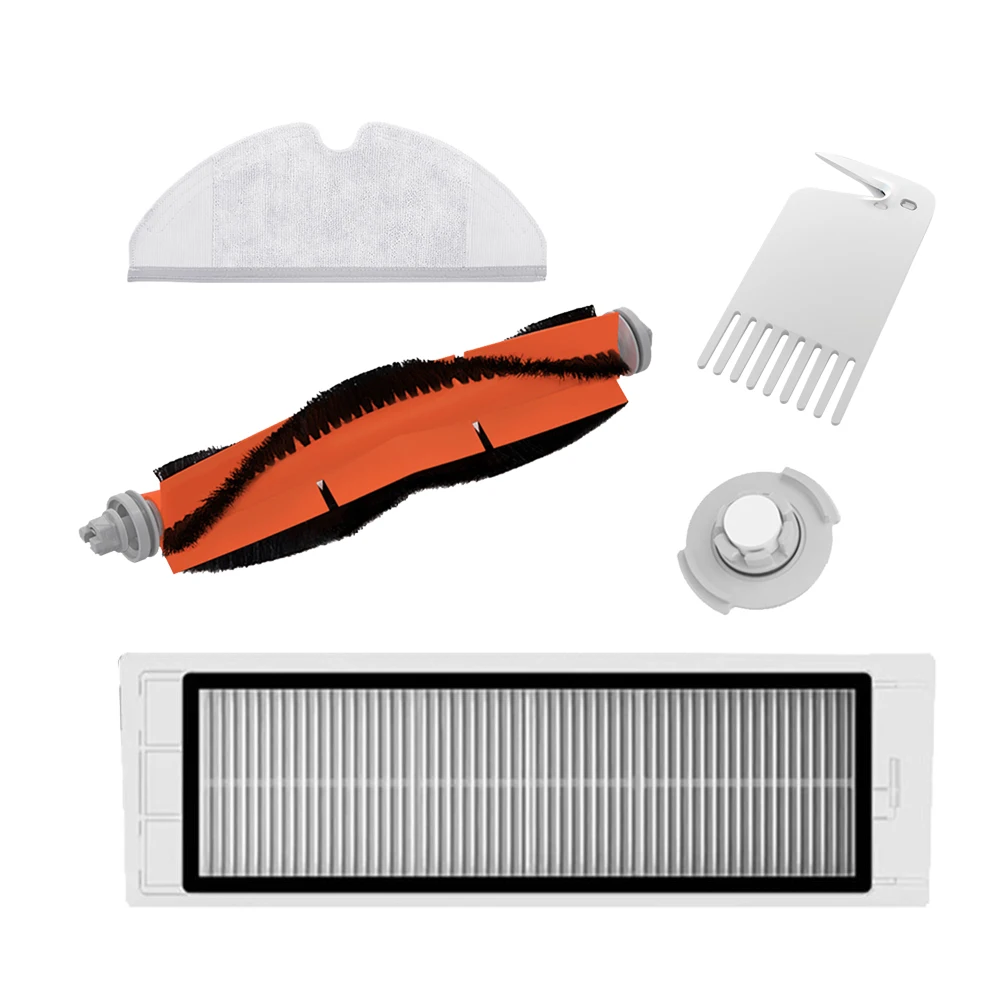 

26Pcs/Lot New Main Brush Hepa Filter Side Brush Mop Cloths Kit For Xiaomi Mijia Robot Roborock S50 S51 S55 Xiaowa Roborock 2