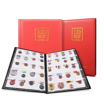 

World 120 Countries/Region Coins in Album with Flag, Collection Gift, FREE SHIPPING!, Real Genuine, Asia Africa America Europe