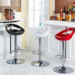 2 комплекта образец Досуг вращающийся барный стул регулируемый подъем ABS барный стул Европейский Стиль Барный стул для домашней мебели HWC