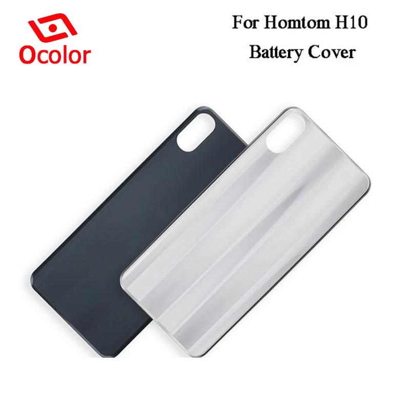 

ocolor For Homtom H10 Battery Cover Plain Color Anti-knock Battery Protective Back Cover Fit For Homtom H10 Battery Case 5.85''