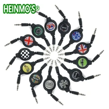 3,5 мм 80 см автомобильный AUX аудио кабель провод линия для MINI Cooper One S JCW земляк Clubman R55 R56 R57 R58 R59 R60 R61 F55 F56 F60