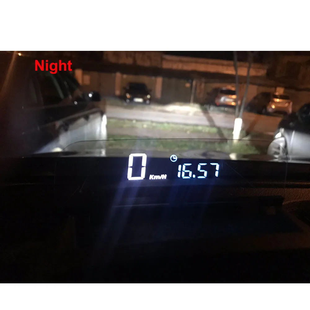 2019 новый автомобильный проектор HUD OBD2 II EUOBD дисплей на лобовое стекло