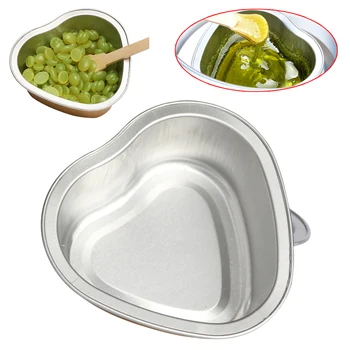 

Hair Removal Beans 30g Gold Heart-shaped Aluminum Foil Melting Small Bowl