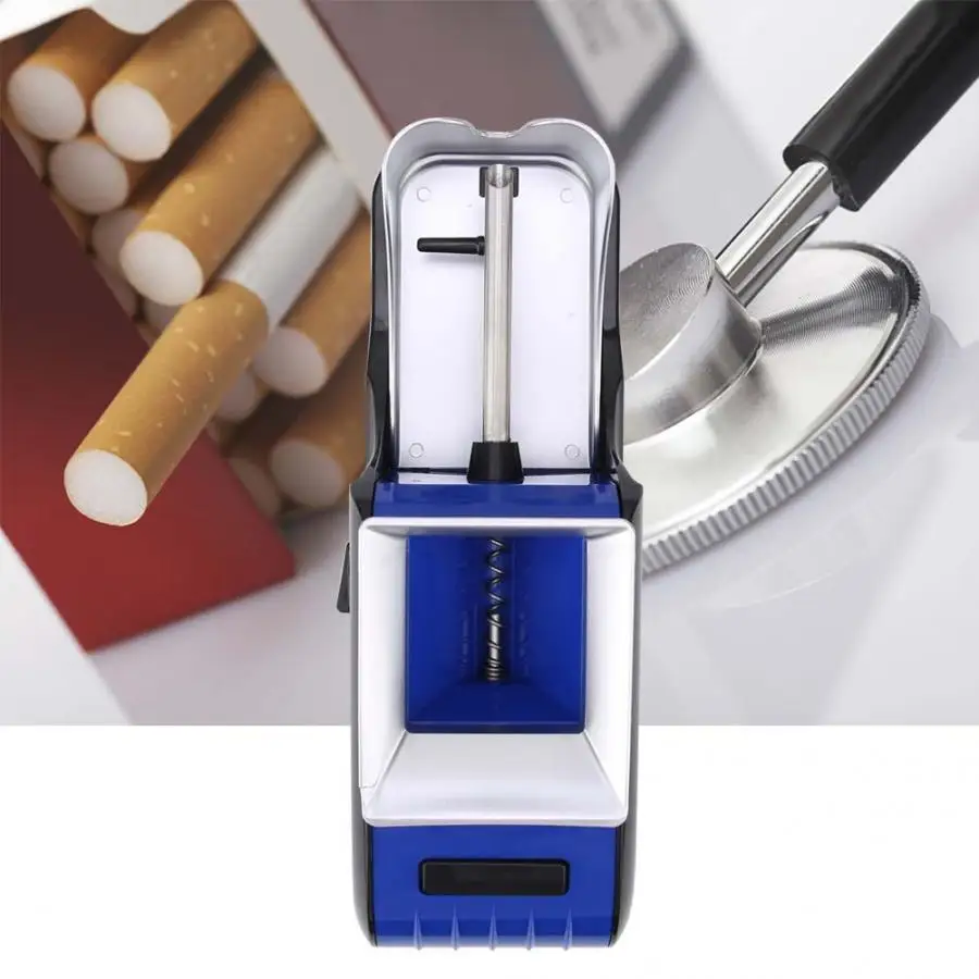 

100-240V Electric Automatic Cigarette Rolling Machine Tobacco Roll Auto Cigarette Maker Fashion Smoking Accessories