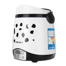 1.5L Rice Cooker Timing Mini Food Warmer Multifunctional Cook Rice Gruel&Soup Stain Steel Liner Home Travel Student 220V 250W