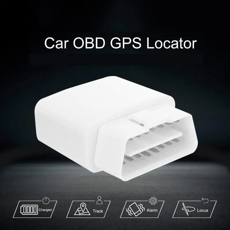 Новый автомобиль OBD2 gps трекер локатор веб охранной сигнализации Системы белый