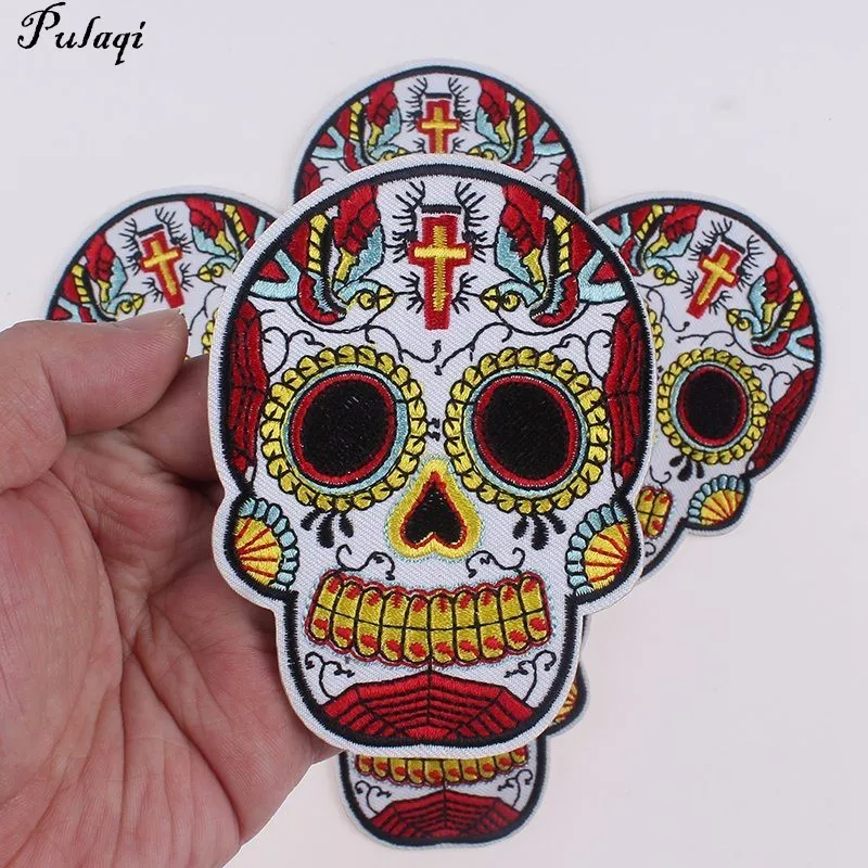 Pulaqi 5 шт./лот нашивка в стиле панк аппликация для одежды нашивки байкерском виде