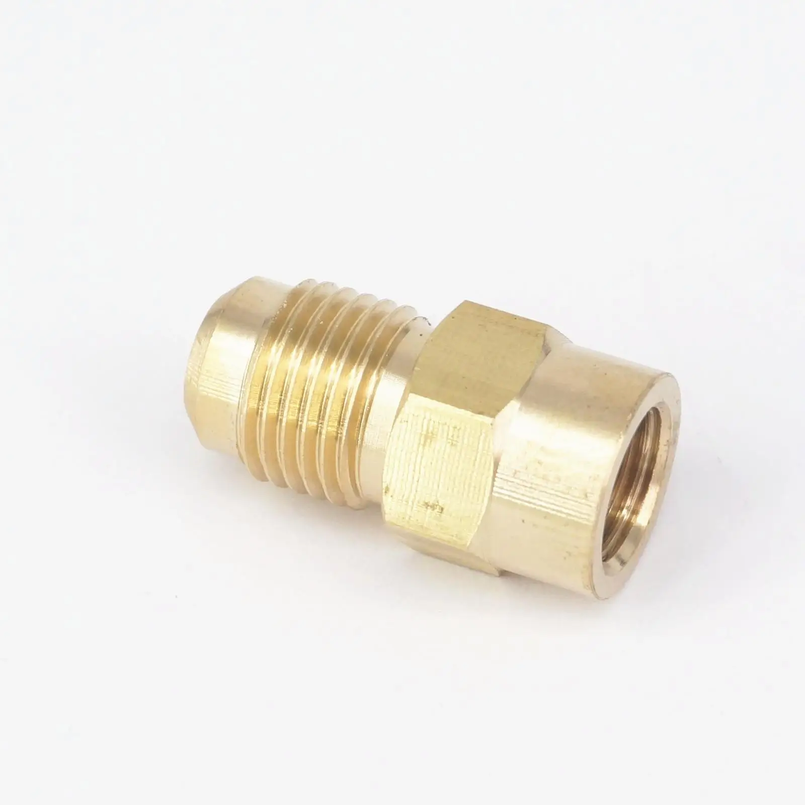 SAE нитки 1/2 &quot 20 UNF Подходит диаметр трубы 5/16&quot x 1/8 &quotNPT Мама Латунь 45 градусов