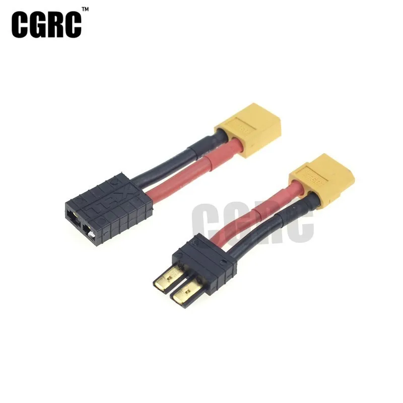 1 пара папа XT60 XT 60 разъем к гнезду адаптер TRX 12AWG силиконовый соединительный