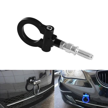 

KKMOON Universal 4 Colors Aluminum European Model Car Auto Racing Tow Hook Towing Trailer Ring