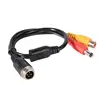 M12 4Pin Aviation Head to RCA Female DC Male Extension Cable Adapter for CCTV Camera Security DVR ► Photo 2/6