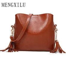 New Crossbody Women Bags 2019 Quality Zipper Tassel PU Leather Bag for Women Female Ladies Girls Messenger Shoulder Wallet Bags girls tassel flat pu crossbody bag