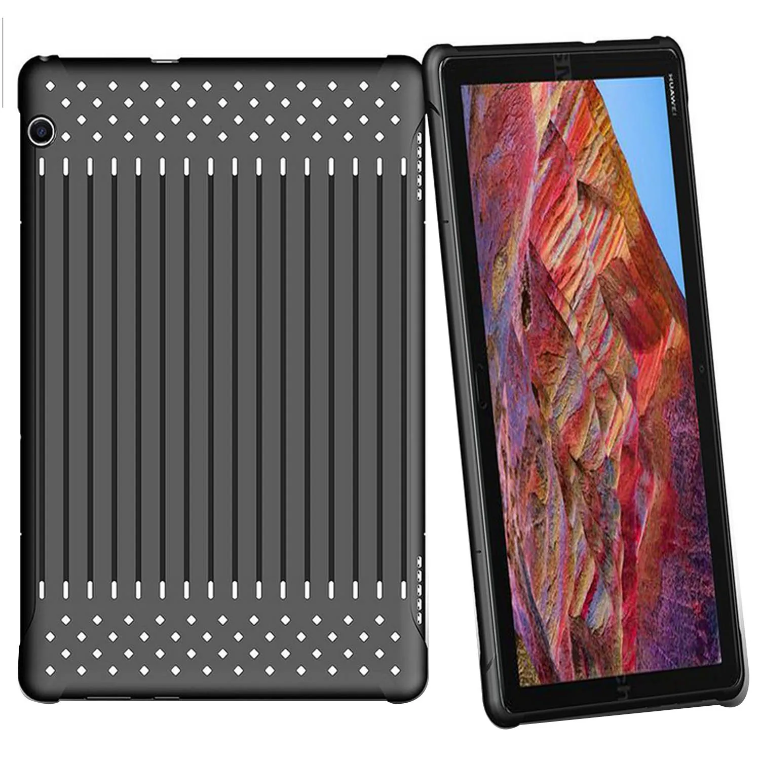 Besegad Ультратонкий Мягкий защитный чехол из ТПУ для планшета Huawei MediaPad T5 10 1 дюйма