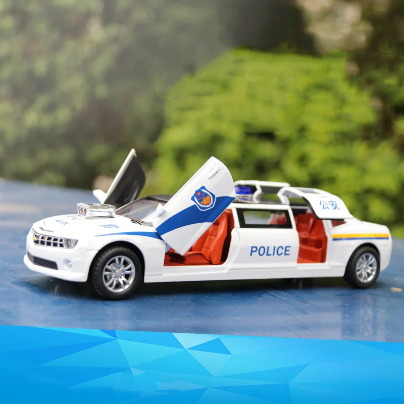 

1:32 Chevrolet Police Fire Truck Toy Cars Alloy Diecast Model Toys Special Vehicle For Children
