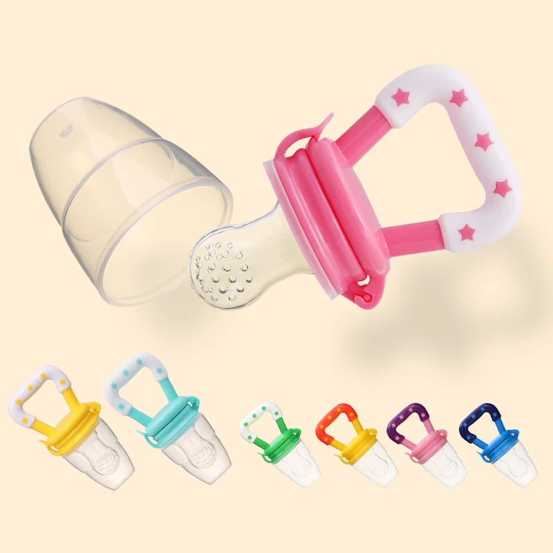 

Manufacturer wholesale infant fruit and vegetable Lebao gel pacifier Bingle Bite Bag Bag baby supplementary feeder