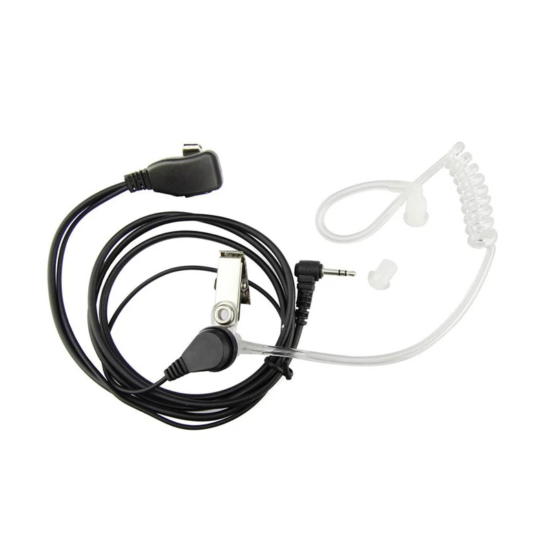 

1 Pin 1 Wire Earpiece Headset Fbi Style PTT Clear Acoustic Coil Tube For Motorola M1PE0401 MD200TPR MH230R MR350R MG160A MS350