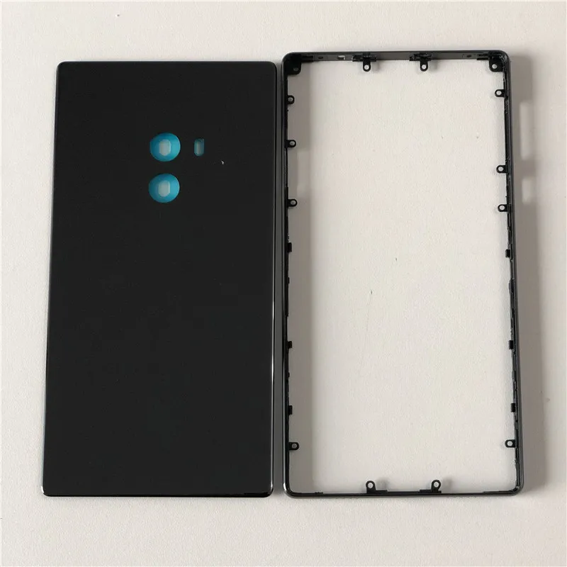 

Axisinternational For 6.4" Xiaomi Mi Mix /Mi Mix Pro 18K Ceramic Back Battery Cover Case And Ceramic Front Middle Frame Housing