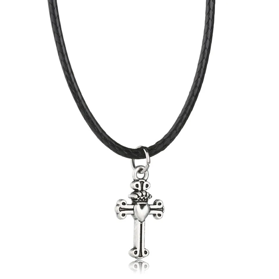 

Wholesale Brand Special Cross Pattern Women Rope Chain Necklace High Quality Necklace Fashion Jewelry For Women Necklace Gifts