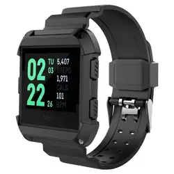 Ремешок для TPU для Fitbit ионные часы группа упругой защитный чехол с ремешком полосы Замена