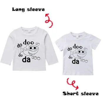 

Fashion Toddler Kids Baby Girl Boy Short/Long Sleeve Tops T Shirt Clothes Outfit Boys and Girls Cotton Childern Sample Style