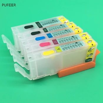 

PGI-650 CLI-651 PGI650 CLI651 Empty Refillable Cartridge With Chip For Canon IP7260 MG5460 MX726 MX926 IX6860 IP8760 MG5560