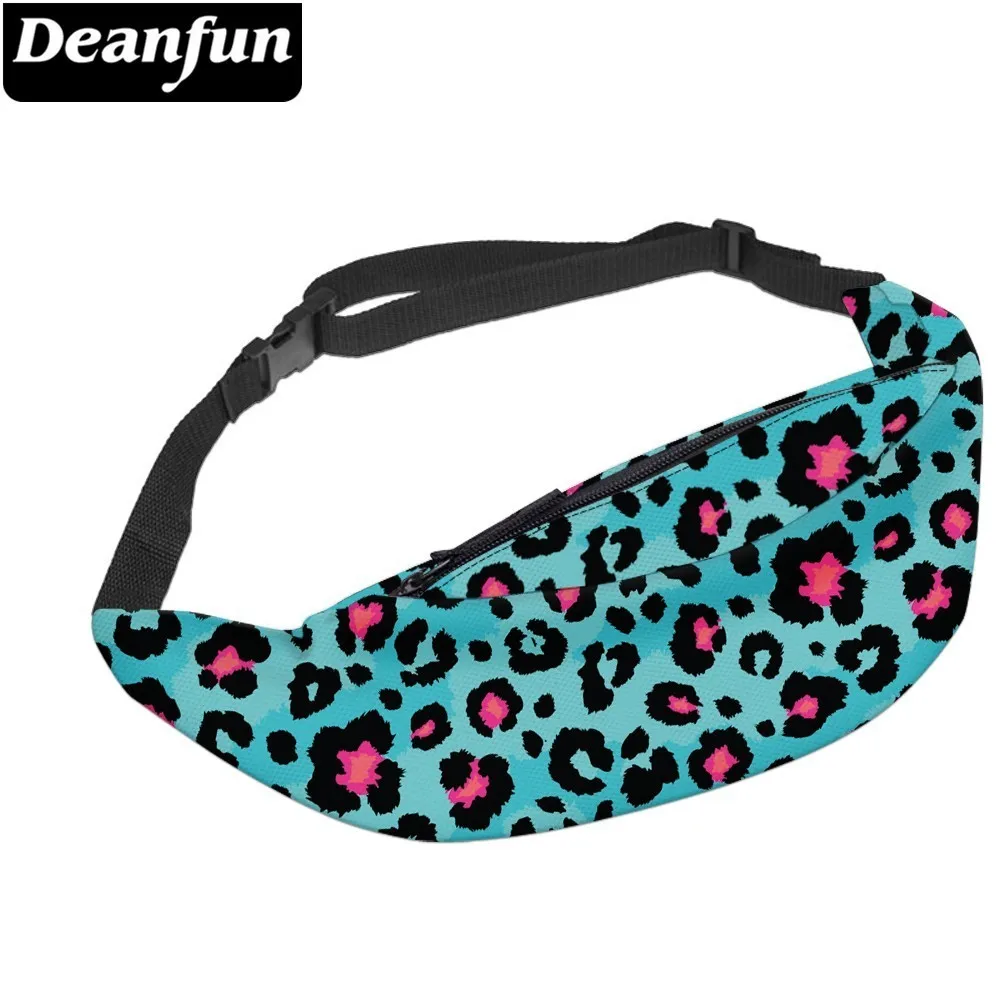 

Deanfun Waterproof Fanny Packs Belt Bag Leopard Pattern Waist Bags Travel Shoulder Bag with Adjustable Strap Dropshipping YB-56