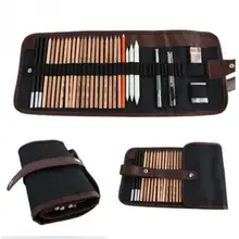 29 шт. профессиональный набор инструментов для эскизов и рисования с графитовыми карандашами Угольные карандаши стираемая ручка крафтовый нож