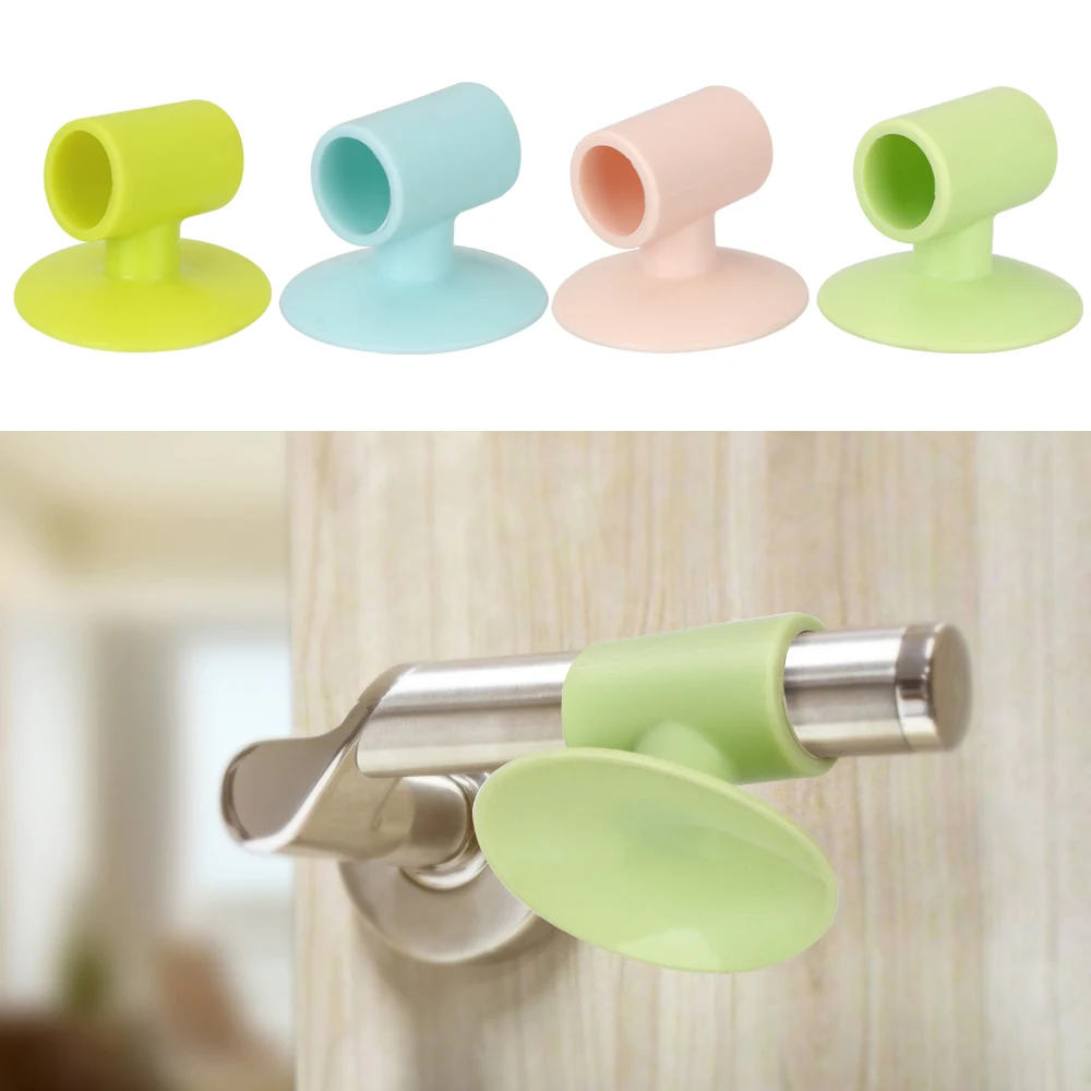 

Silencer Self Adhesive Wall Bumper Guard Rubber Stopper Mute Anti Collision Suction Pads Crash Pad Protector Door Handle