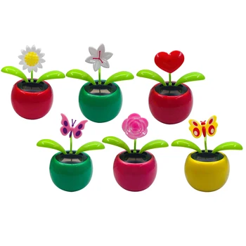 

Hot Selling LeadingStar Solar Toy Mini Dancing Flower Sunflower Funny Toy For Gift Favor Home Bedroom Decoration Supply For Kids