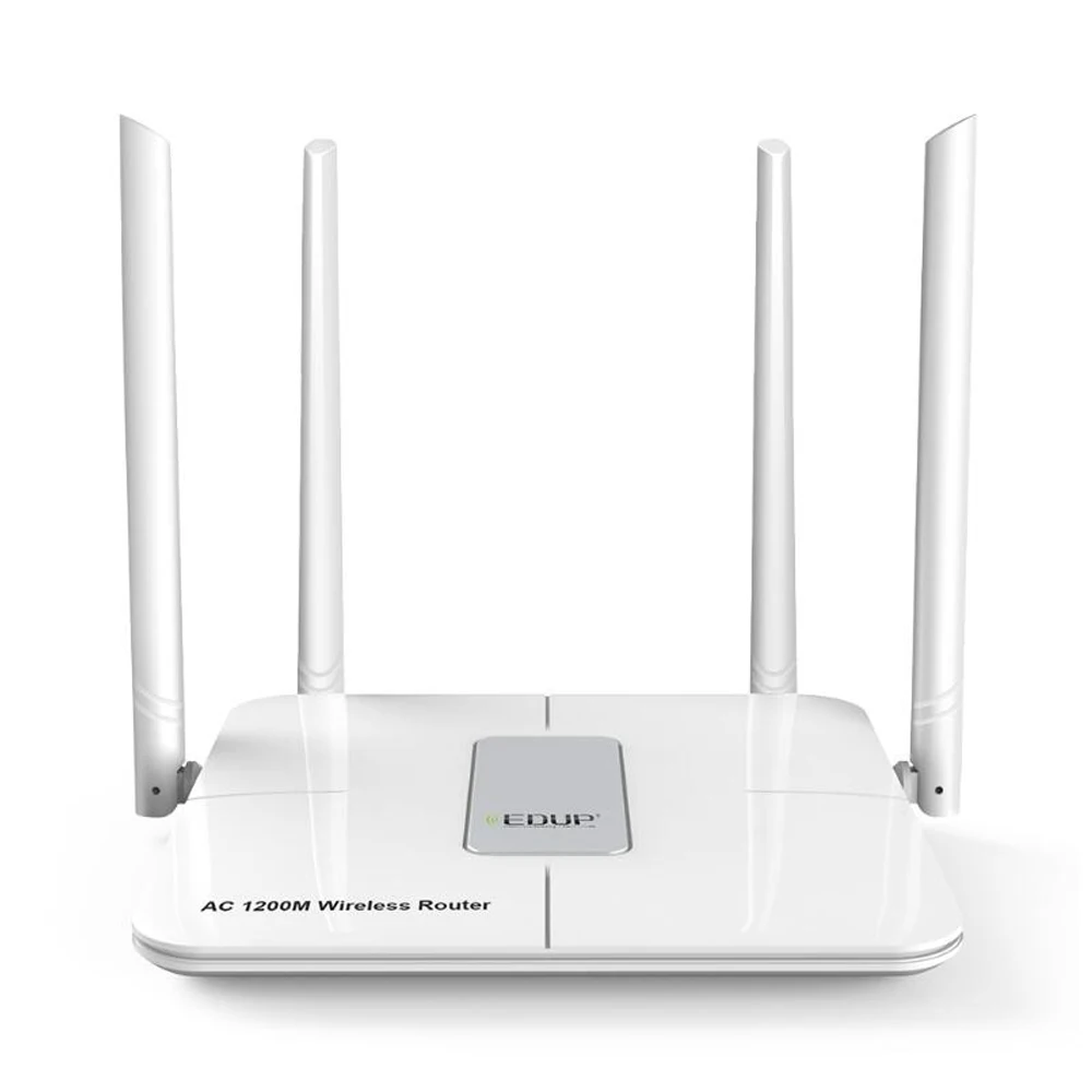 

IEEE802.11ac AC1200 Dual Band Wireless Router 2.4G/5.8GHz Network wifi Repeater APP Management Support NAT/NAPT 4 Antennas