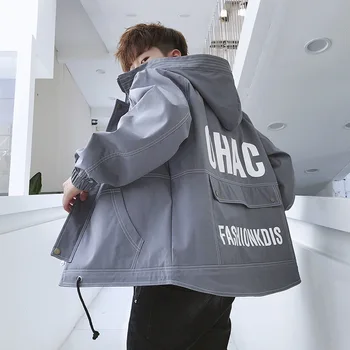 

Autumn Winter Man Outdoors Trekking Sports Camping Climbing Students Men's Mix Easy Loose Coat Schoolboy Male Fashion Clothing