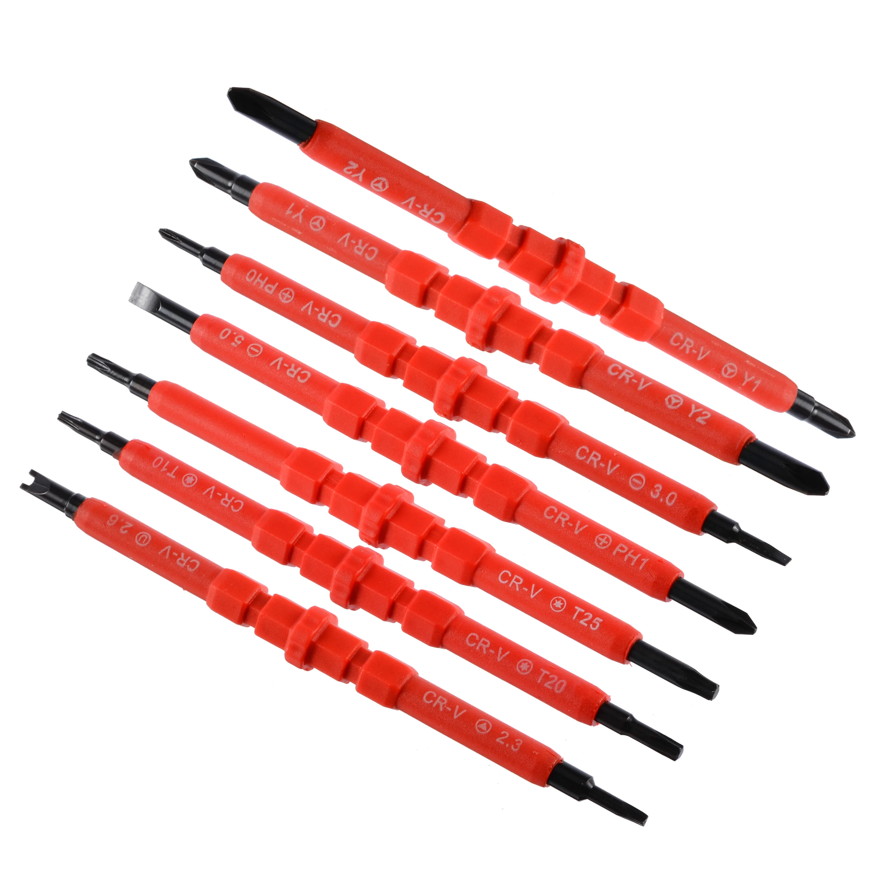 

8pcs Chrome-Vanadium Steel Screwdrivers Multipurpose Screwdriver Tool Bit Useful DIY Repair Hand Tools