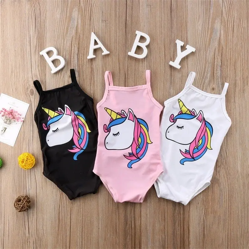 

Emmababy Fashion Girl Swimsuits 0-3Y Newborn Kids Baby Girls Unicorn Onepiece Swimsuit Swimwear Bathing Beachwear