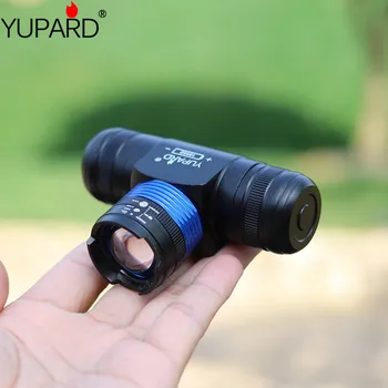 

YUPARD XM-L T6 Zoomable Zoom IN/OUT Adjust Headlamp Headlight bicycle light multifunction outdoor sport camping fish AAA/18650