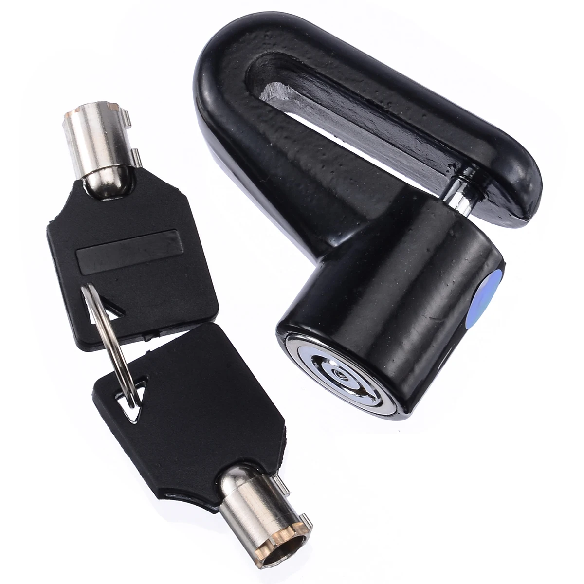 

New Anti-theft Bicycle Lock Heavy Duty Motorbike Security Brake Scooter Disc Lock Padlock With 2 Keys Cycling Lock Accessories