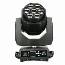 4 шт./лот, китайский поставщик, 7 шт.* 15 Вт, светодиодный мини b-eye zoom moving head wash светильник rgbw led bar сценическое освещение с вращением