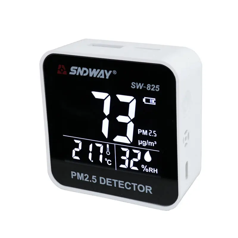 

SNDWAY Gas Analyzer Gas Detector Pm 2.5 Air Quality Monitor Pm2.5 Detector Electrical With Lcd Screen Combustible Gas Detector