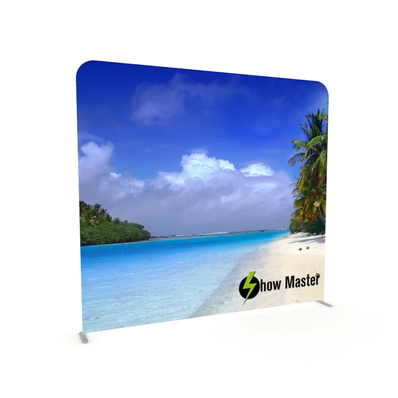 

Popular design portable tension fabric 10ft event backdrop stand