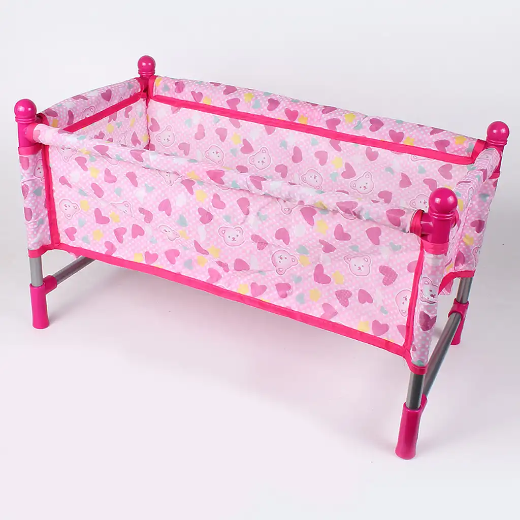 Nursery Room Furniture Decor Abs Baby Doll Crib Bed For 9 12inch