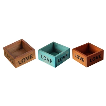 

3PCS Lovely Succulent Cartoon Cute Creative Decorative Kawaii Flower Pot Storage Box for Flower Vase Decoration