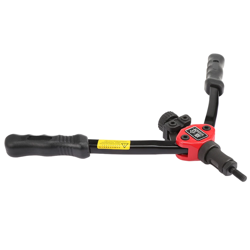 Riveter Gun Auto Rivet Tool 12" Blind Rivet Nut Gun Heavy Hand INSER NUT Tool Manual Mandrels M3 M4 M5 M6 M8 BT-606