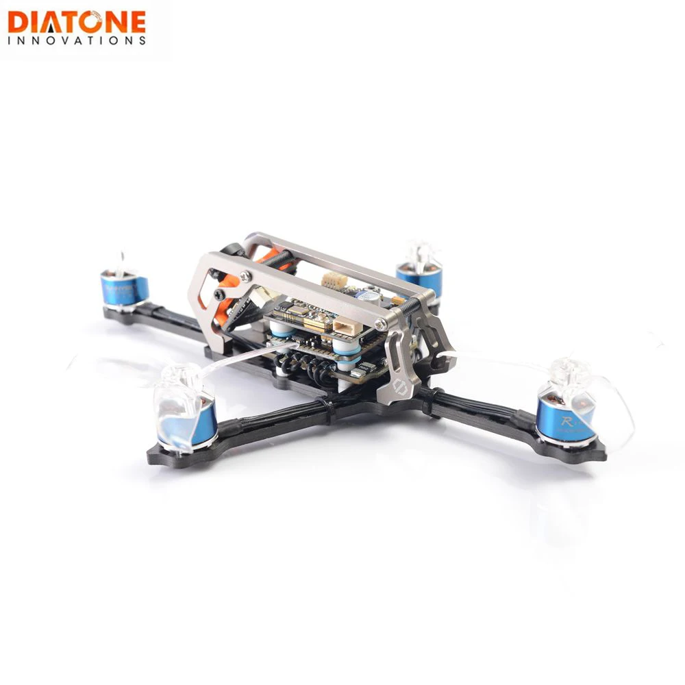 

Hot Sale Diatone 2018 GT-M2.506 Normal Plus Titanium Flight Control FPV Racing Drone PNP F4 8K OSD TBS VTX 20A ESC Runcam