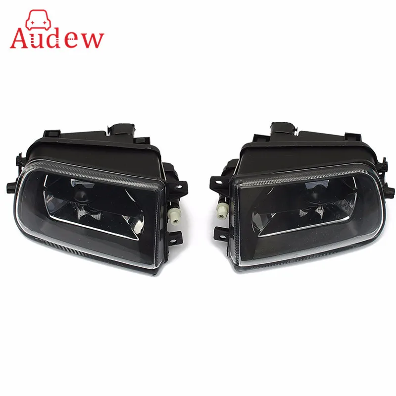  2x Clear Bumper Fog Lamps Front Driving Lights For BMW E39 528i 540i Z3 1997/1998/1999/2000/2001 Ca - 32996975063