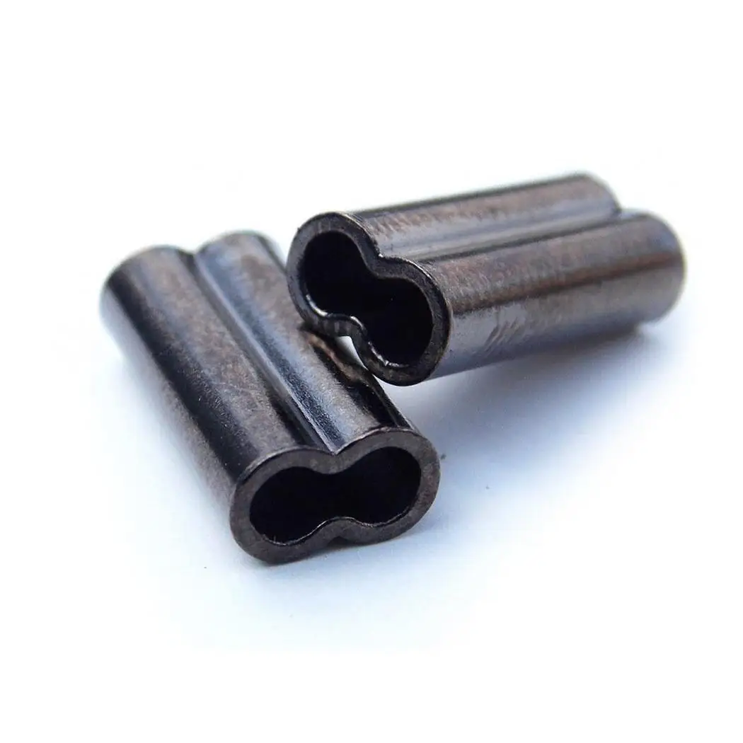 

Double Oval Copper Tube Fishing Line YC-1094 Pond, River, etc Crimping Sleeves Tubes Connector 100 Pcs/Set