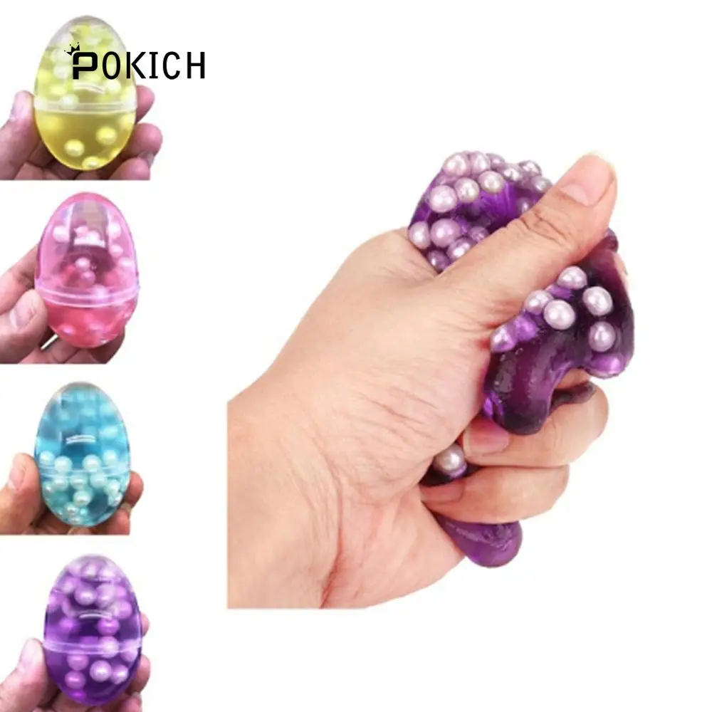 Красочная мягкая глина Pokich Pearl Mud для снятия стресса сделай сам прозрачные