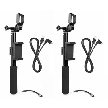 

1set Selfie Stick Phone Clip Clamp props For DJI OSMO Pocket Extension Cable Module Camera Phone Tripod 21/5000 Cell Stabiliz
