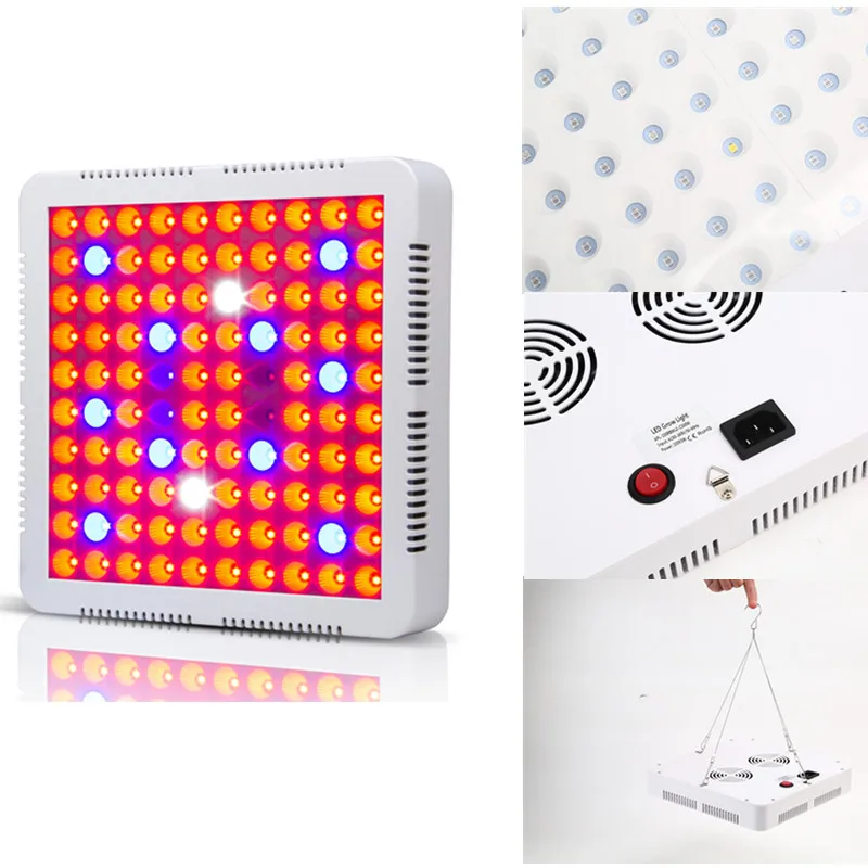 

300W grow lights ABS light weight for indoor Greenhouse hydroponic systems grow tent