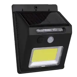 Светодиодный светильник на солнечной батарее, инфракрасный PIR датчик движения, настенный светильник, Лампа безопасности, наружное