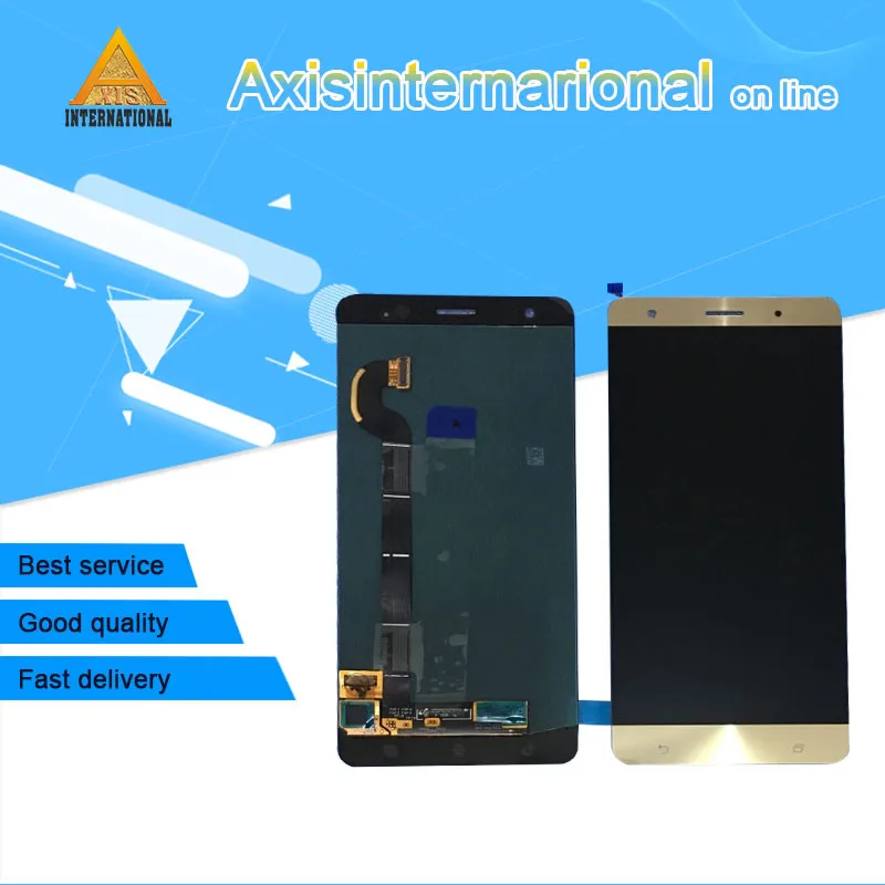 

For 5.7" Asus Zenfone 3 Deluxe ZS570KL Z016D Z016S Axisinternational LCD Display Screen+Touch Panel Digitizer For ZS570KL LCD