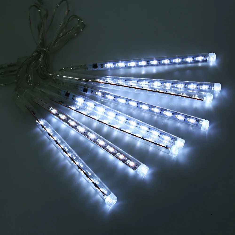20CM LED Meteor Shower String Light Waterproof Rain Tube Hanging Light